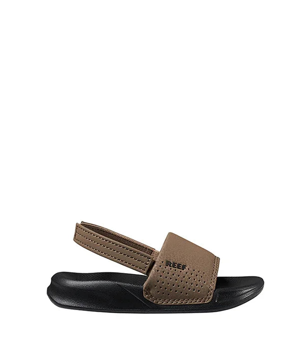 סנדל ילדים REEF חום עם רצועה אחורית, נעלי קיץ ממותגי CHOZEN