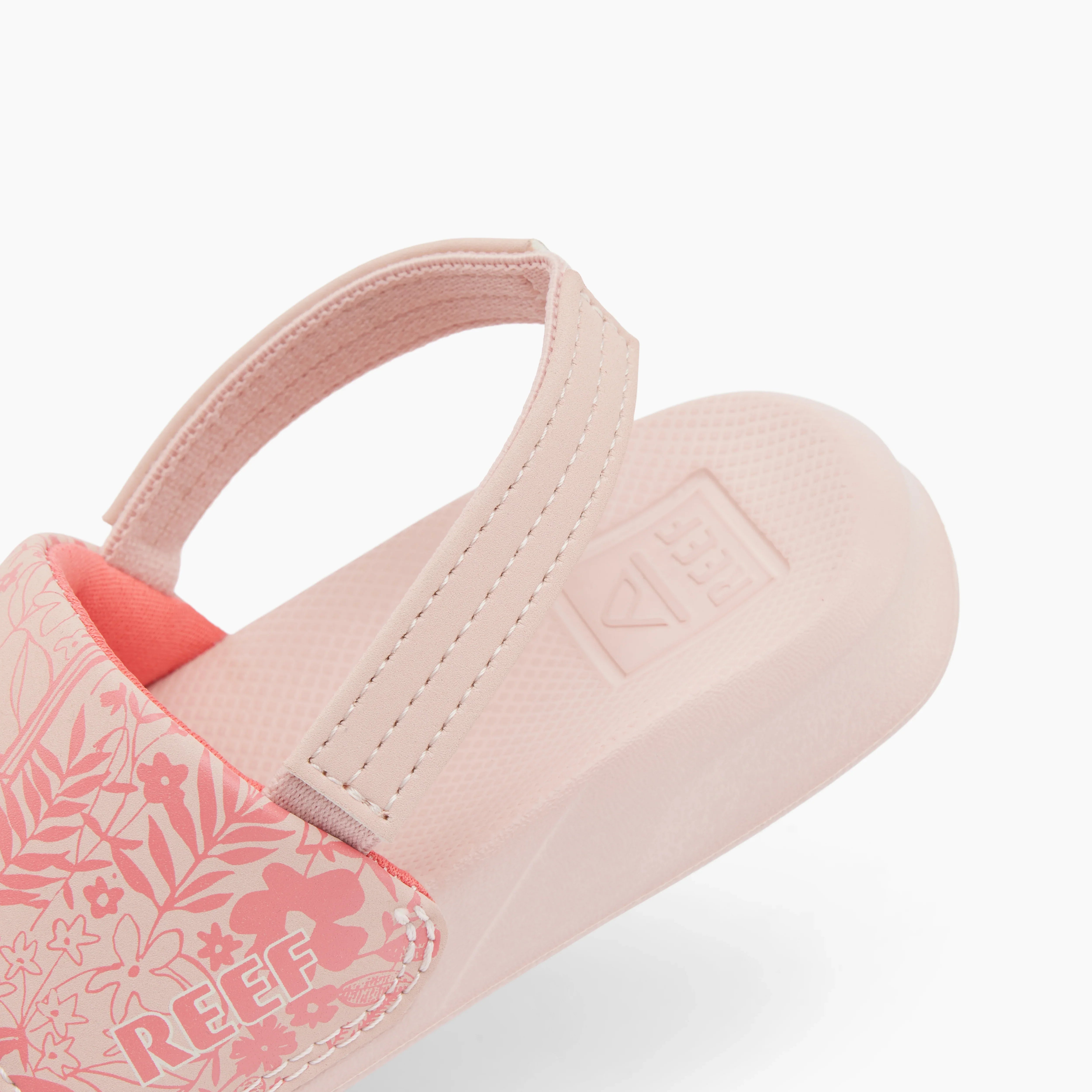 סנדל ילדות ורוד של REEF עם הדפס פרחים, אופנה קיץ CHOZEN