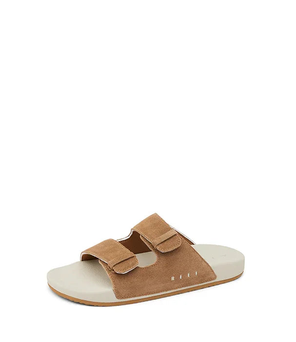 כפכף ריף חום דו רצועות מעור, דגם קיץ אופנתי, נמכר ב-CHOZEN יבואן רשמי