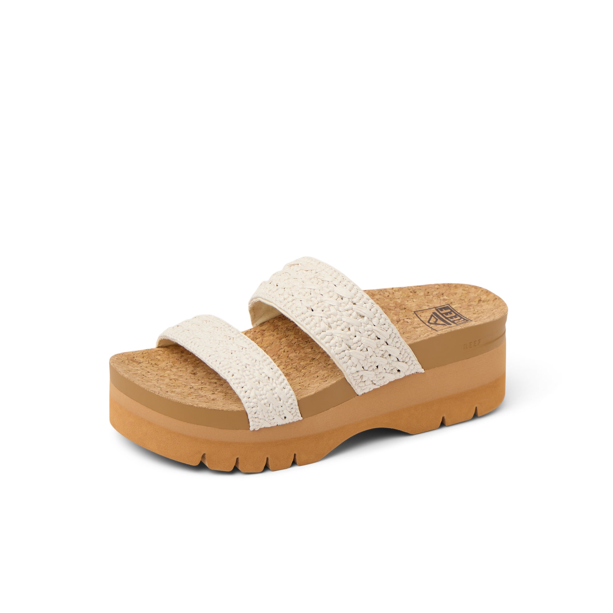 ריף כפכפי סליידס פלטפורמה CUSHION VISTA HIGHER לנשים