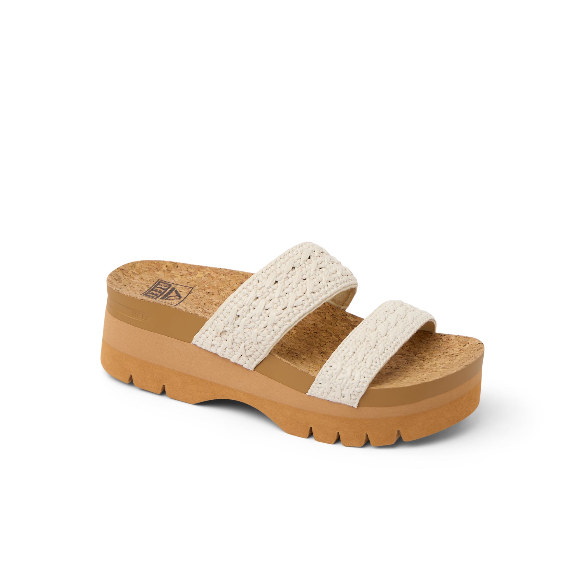 ריף כפכפי סליידס פלטפורמה CUSHION VISTA HIGHER לנשים