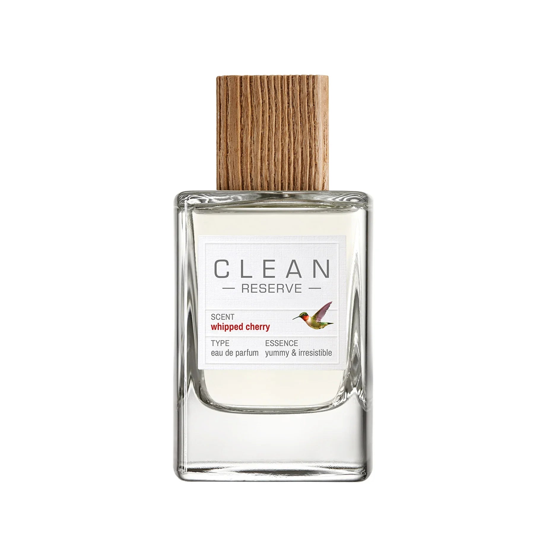 בושם CLEAN RESERVE Whipped Cherry עם פקק עץ, ניחוח יוקרתי, נמכר ב-CHOZEN