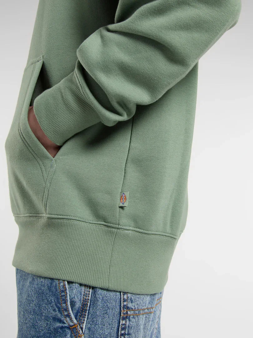 סווטשירט ירוק של מותג מוביל, כיס קנגורו, ג'ינס, מבית CHOZEN אלפא