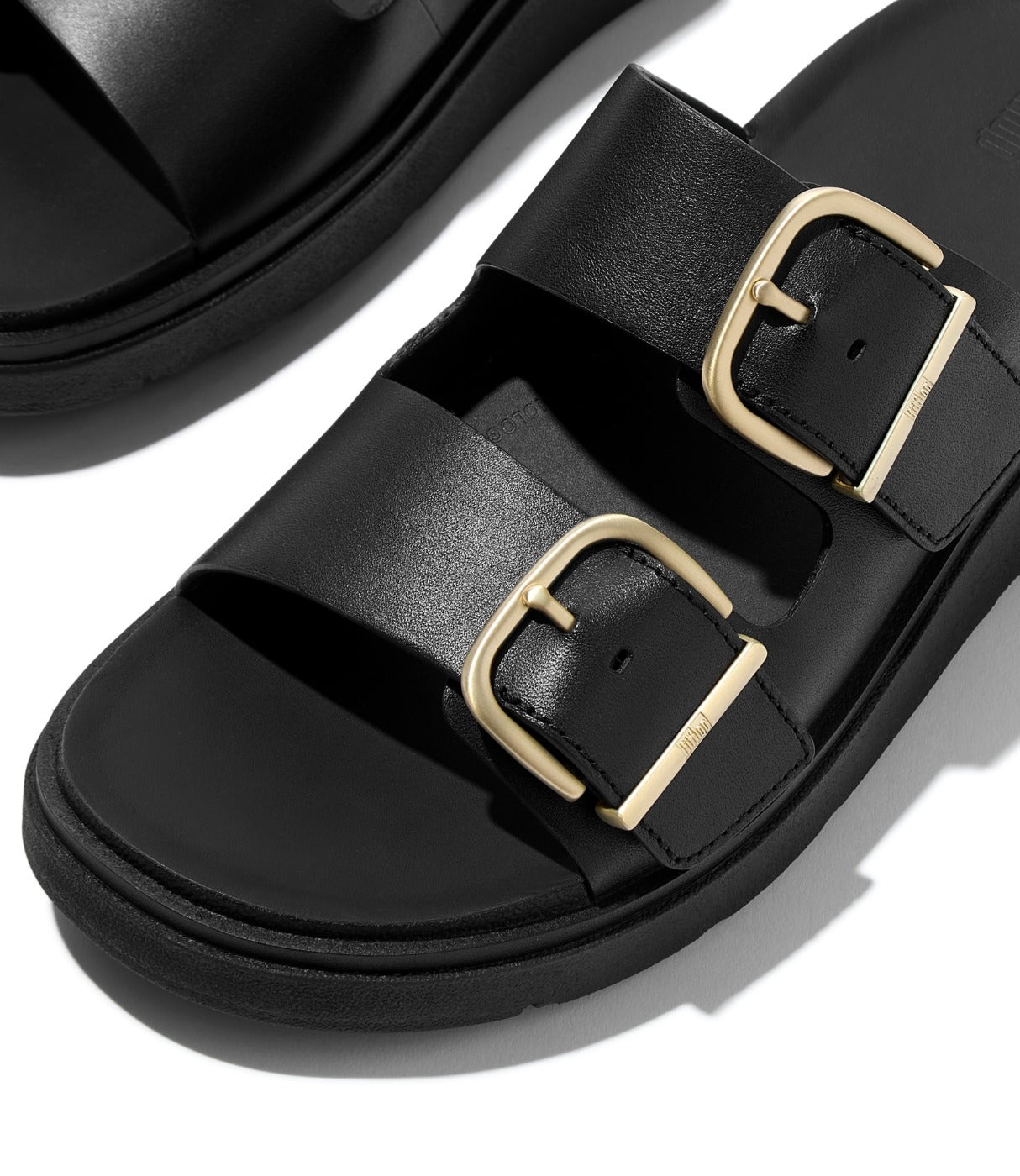 פיטפלופ סנדלים Gen Ff Buckle לנשים - שחור