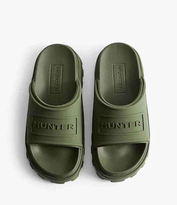 כפכפי HUNTER ירוקים לנשים, עיצוב מודרני מותג מוביל ב-CHOZEN