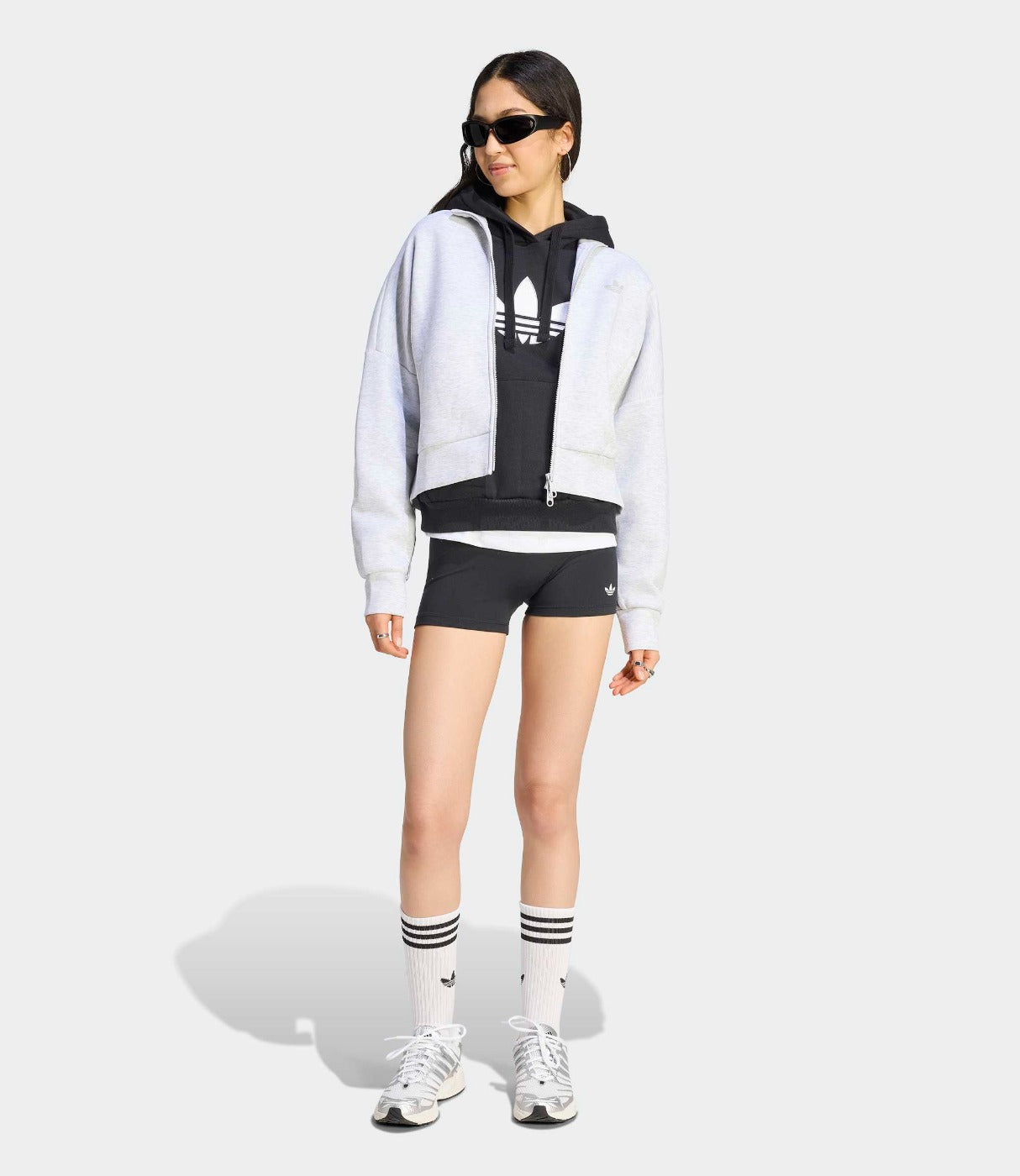 אדידס חולצה ארוכה SPACER TRACKTOP לנשים