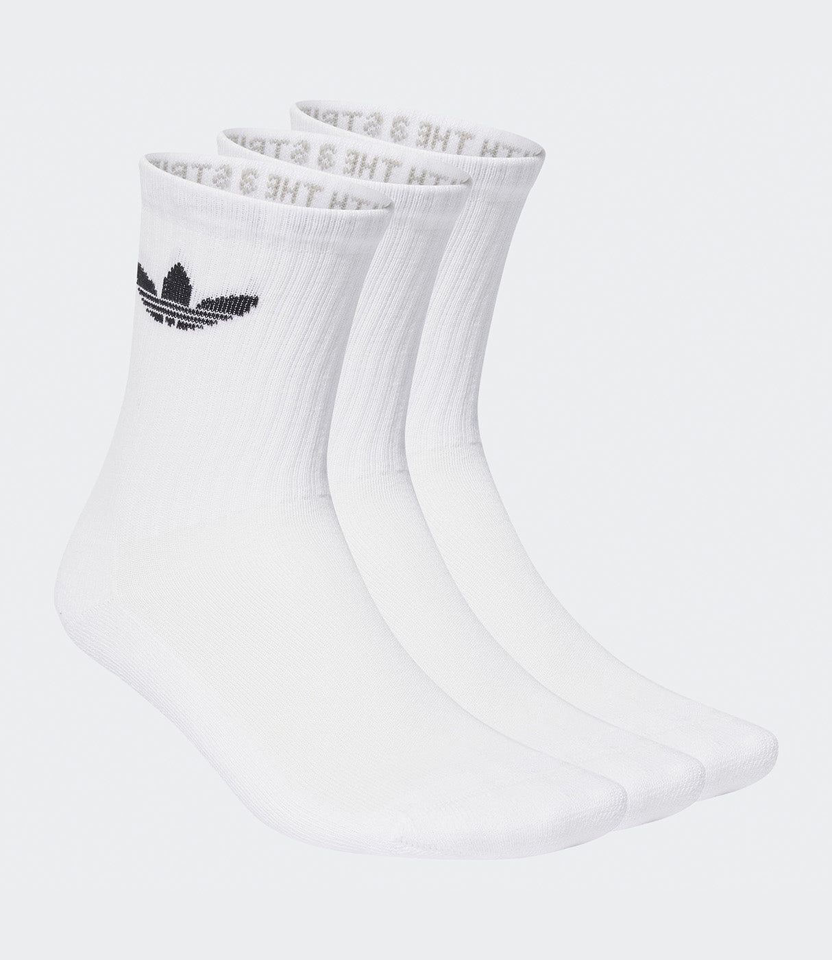 אדידס 3 זוגות גרביים TREFOIL CUSHION CREW יוניסקס