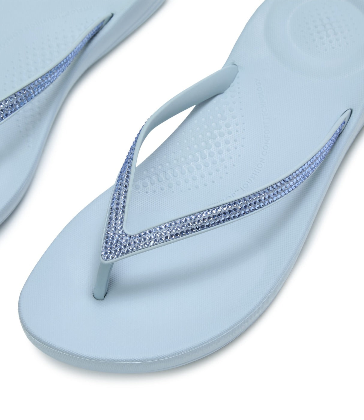 פיטפלופ כפכפים Sparkle Classic Icushion לנשים - כחול