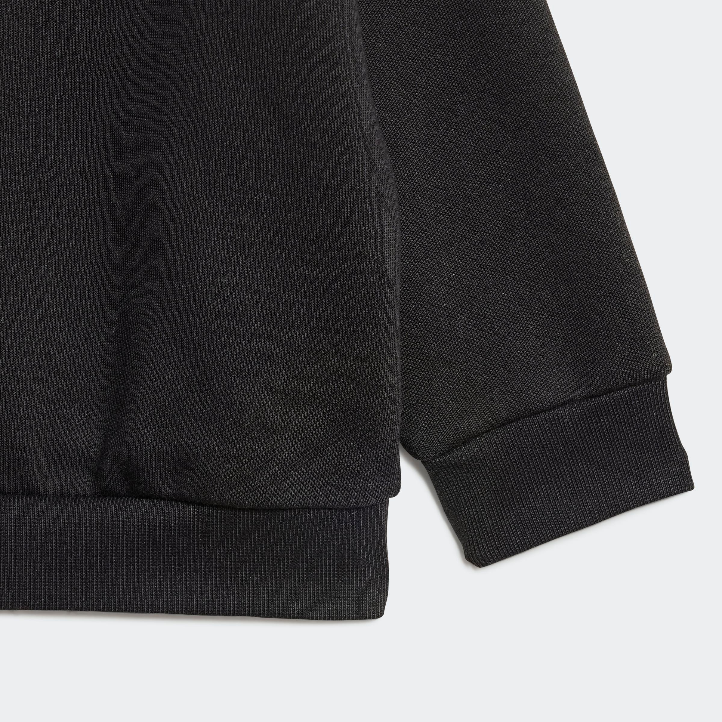 שרוול סווטשירט אפור כהה לגברים, נצפה מקרוב, אופנת CHOZEN