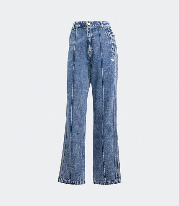 ג'ינס כחול רחב לנשים, עיצוב מודרני ואופנתי, מבית CHOZEN קבוצת אלפא