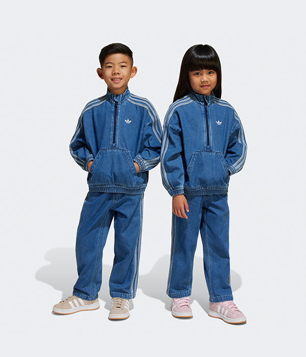 אדידס סט ג'קט ומכנסי ג'ינס לילדים