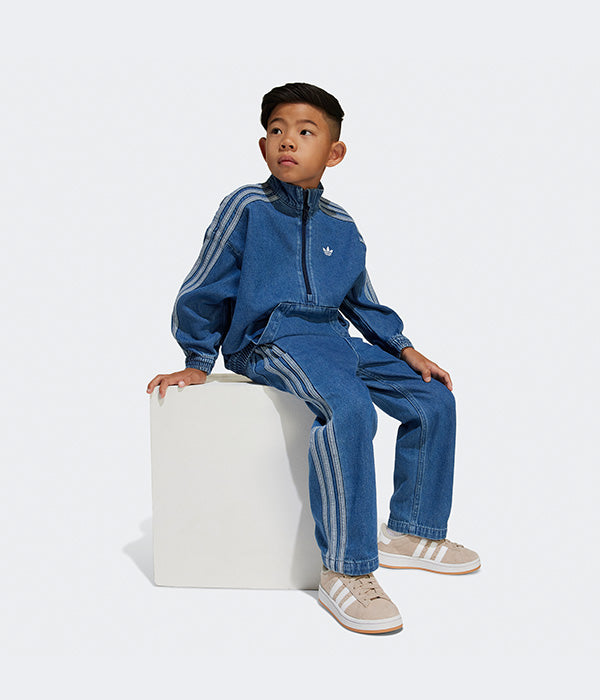 אדידס סט ג'קט ומכנסי ג'ינס לילדים