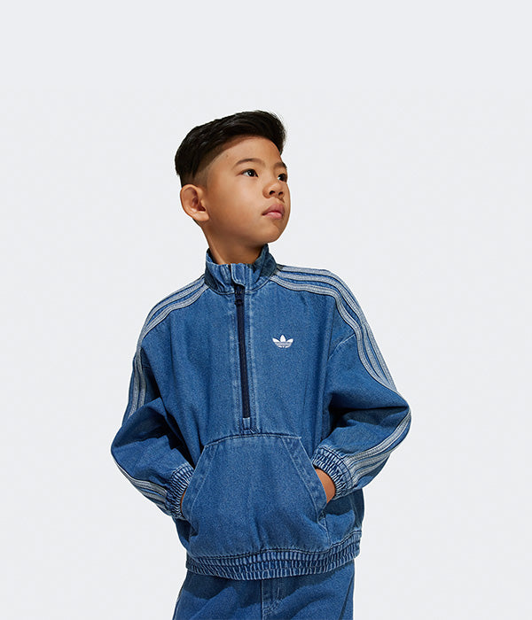 אדידס סט ג'קט ומכנסי ג'ינס לילדים