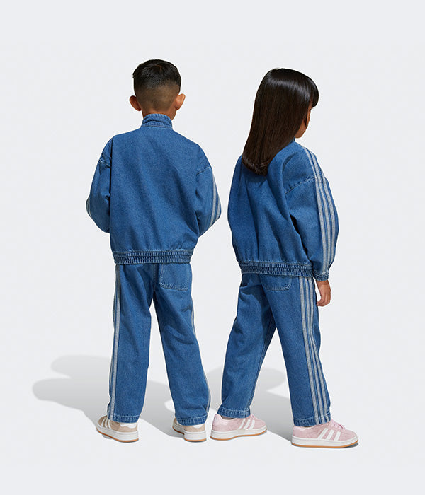 אדידס סט ג'קט ומכנסי ג'ינס לילדים