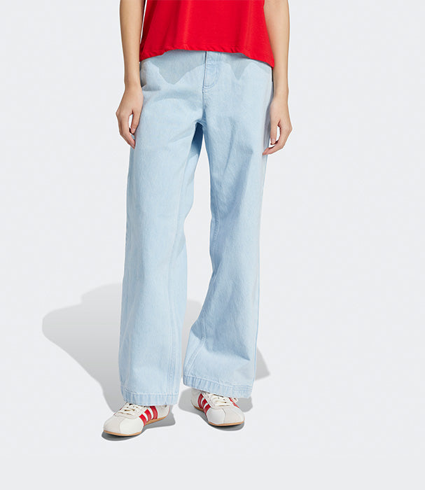 אדידס מכנסיים ארוכים PREMIUM ESSENTIALS DENIM לנשים