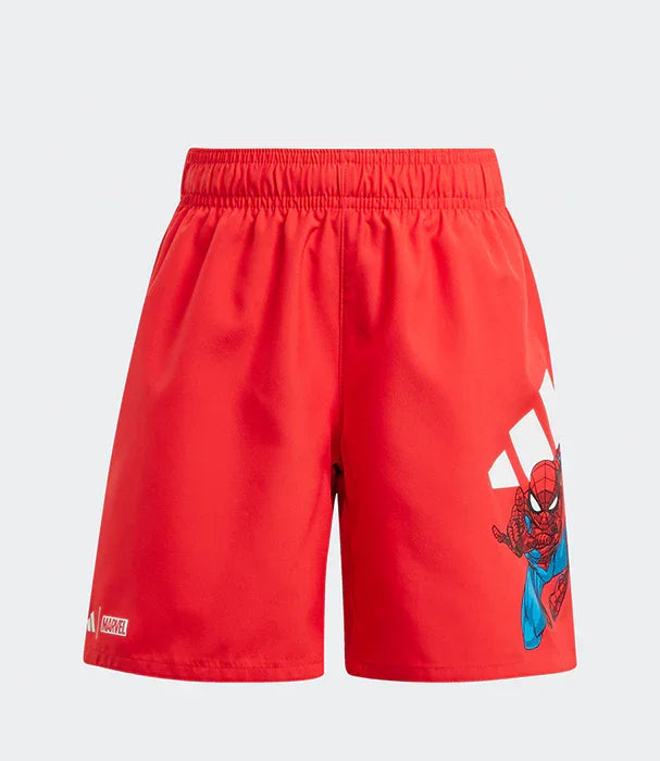מכנסי ילדים אדומים עם איור ספיידרמן מבית Marvel, עיצוב ייחודי ב-CHOZEN
