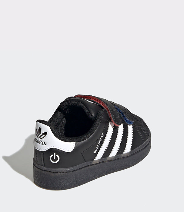 אדידס סניקרס SUPERSTAR LED LIGHTS בשילוב אורות בסוליה לתינוקות