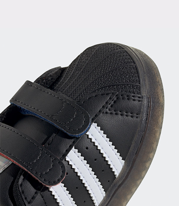 אדידס סניקרס SUPERSTAR LED LIGHTS בשילוב אורות בסוליה לתינוקות