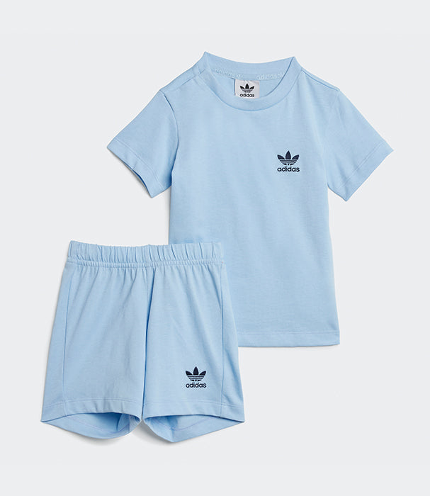 אדידס סט טישרט ומכנסיים קצרים לתינוקות
