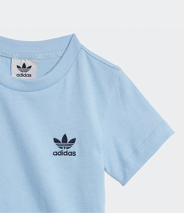 אדידס סט טישרט ומכנסיים קצרים לתינוקות