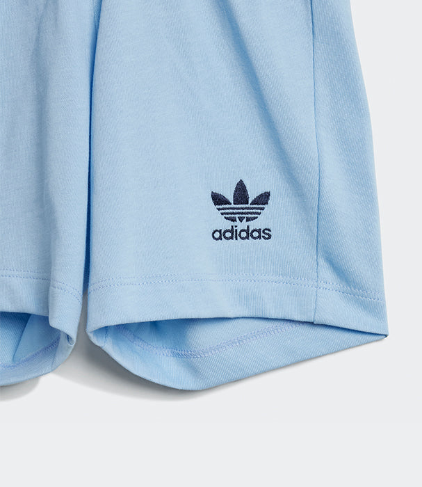 אדידס סט טישרט ומכנסיים קצרים לתינוקות