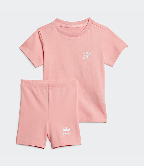 אדידס סט טישרט ומכנסיים קצרים לתינוקות