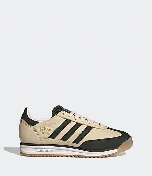 נעל ספורט אדידס SL72 בצבע בז' ושחור, צילום צד לחנות CHOZEN, מותגים מובילים