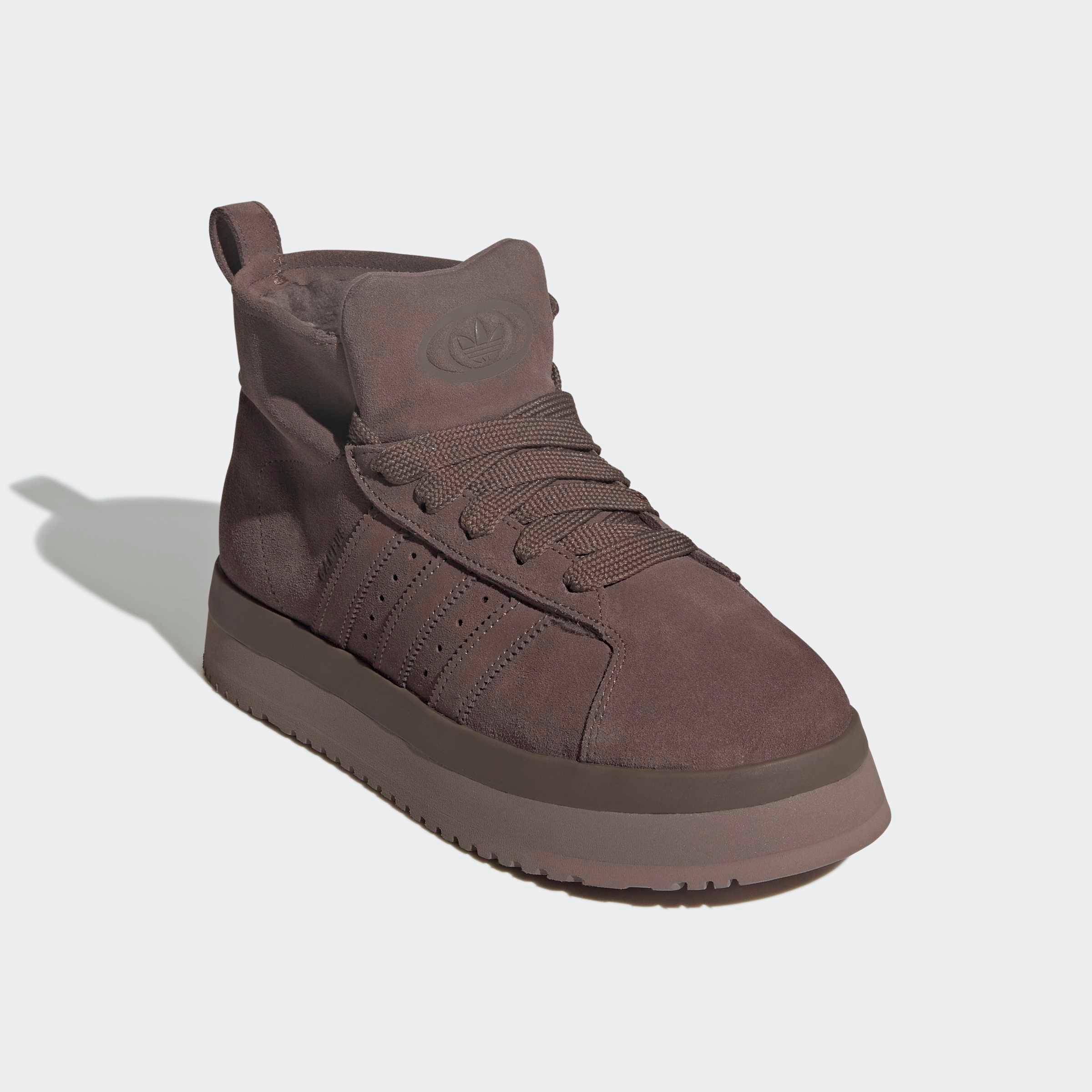 סניקרס גבוהות בצבע חום כהה מעור, עיצוב מודרני לגברים מבית CHOZEN