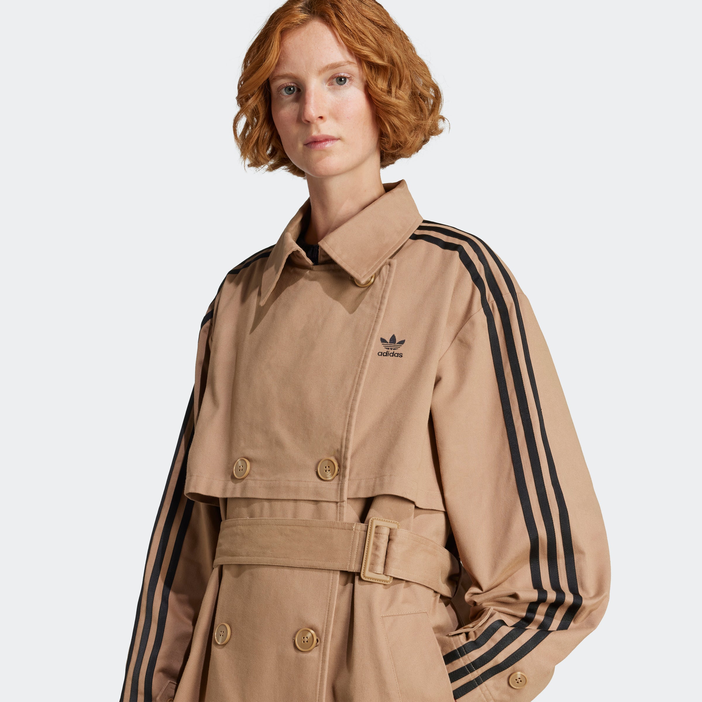 אדידס ג'קט טרנץ' ארוך ADICOLOR לנשים