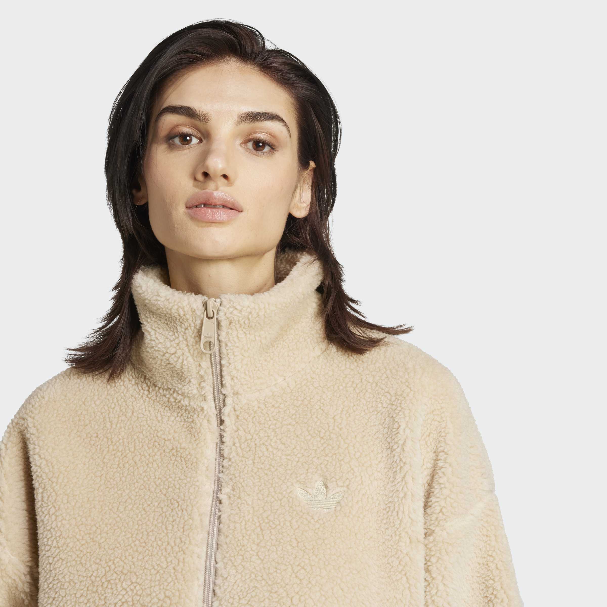 אדידס ג'קט ESSENTIALS TEDDY לנשים