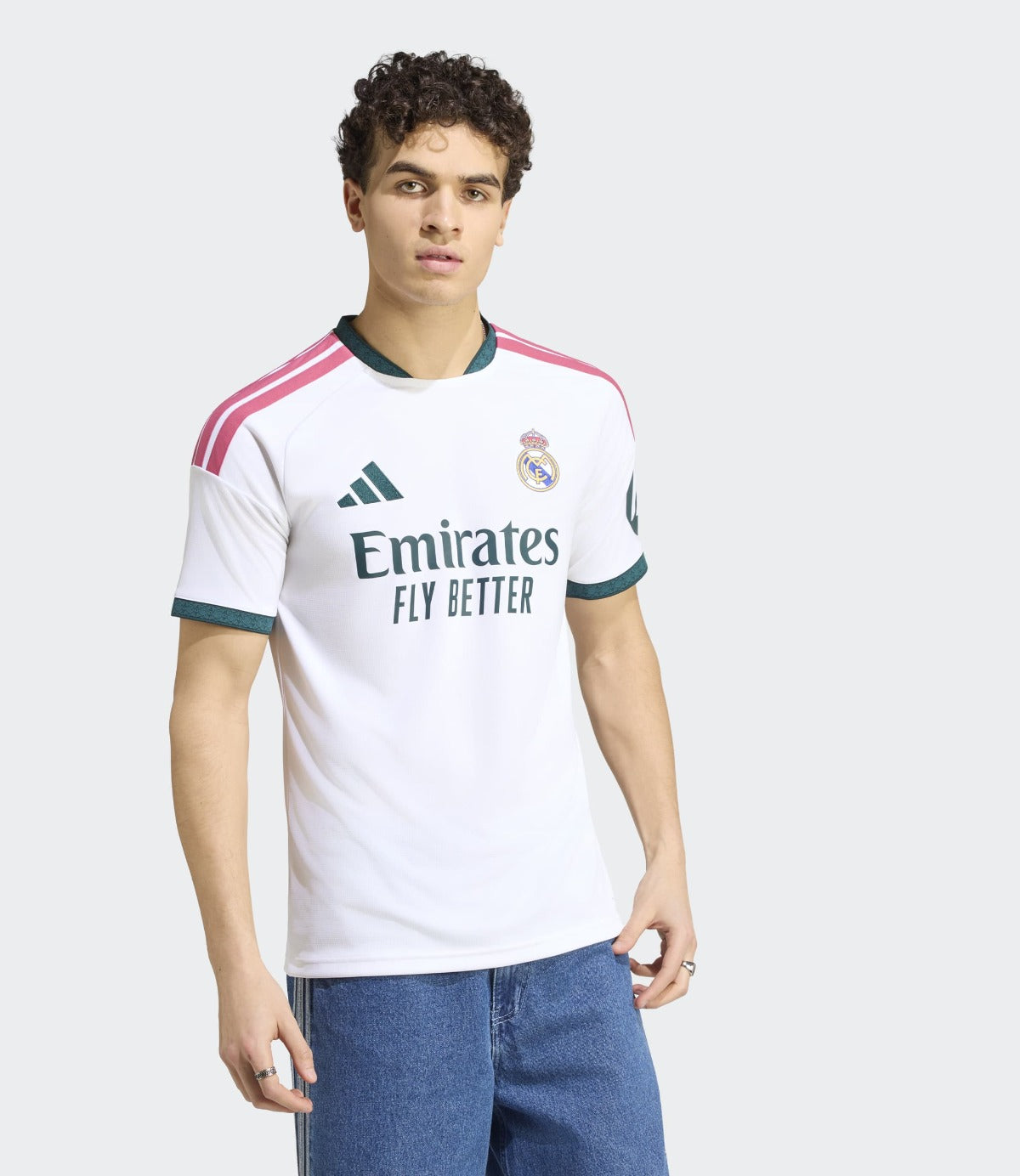 אדידס חולצת כדורגל Real Madrid 26/27 Home לגברים