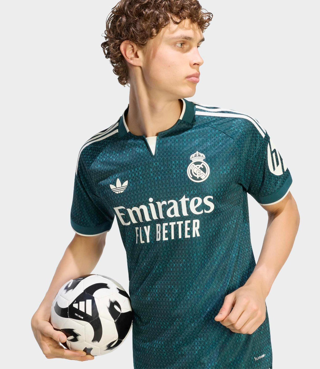 אדידס חולצת כדורגל Real Madrid 26/27 Away Authentic לגברים