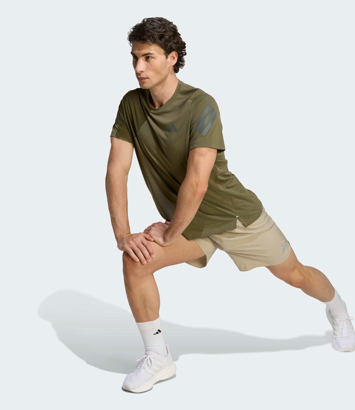 אדידס מכנסיים קצרים ADI365 RUNNING ESSENTIALS לגברים