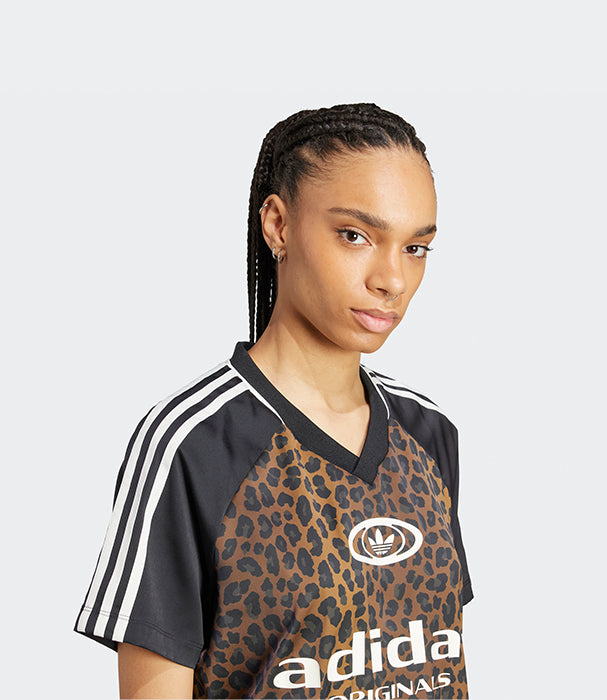 אדידס חולצה קצרה FBALL JRSY לנשים