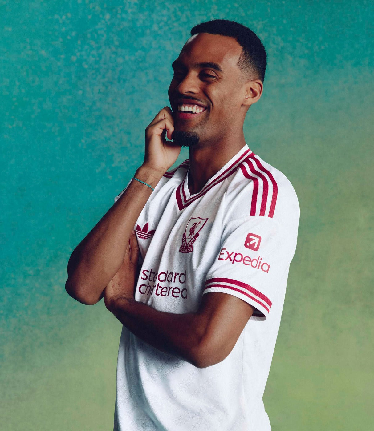 אדידס חולצת כדורגל Liverpool FC 26/27 Away Authentic לגברים