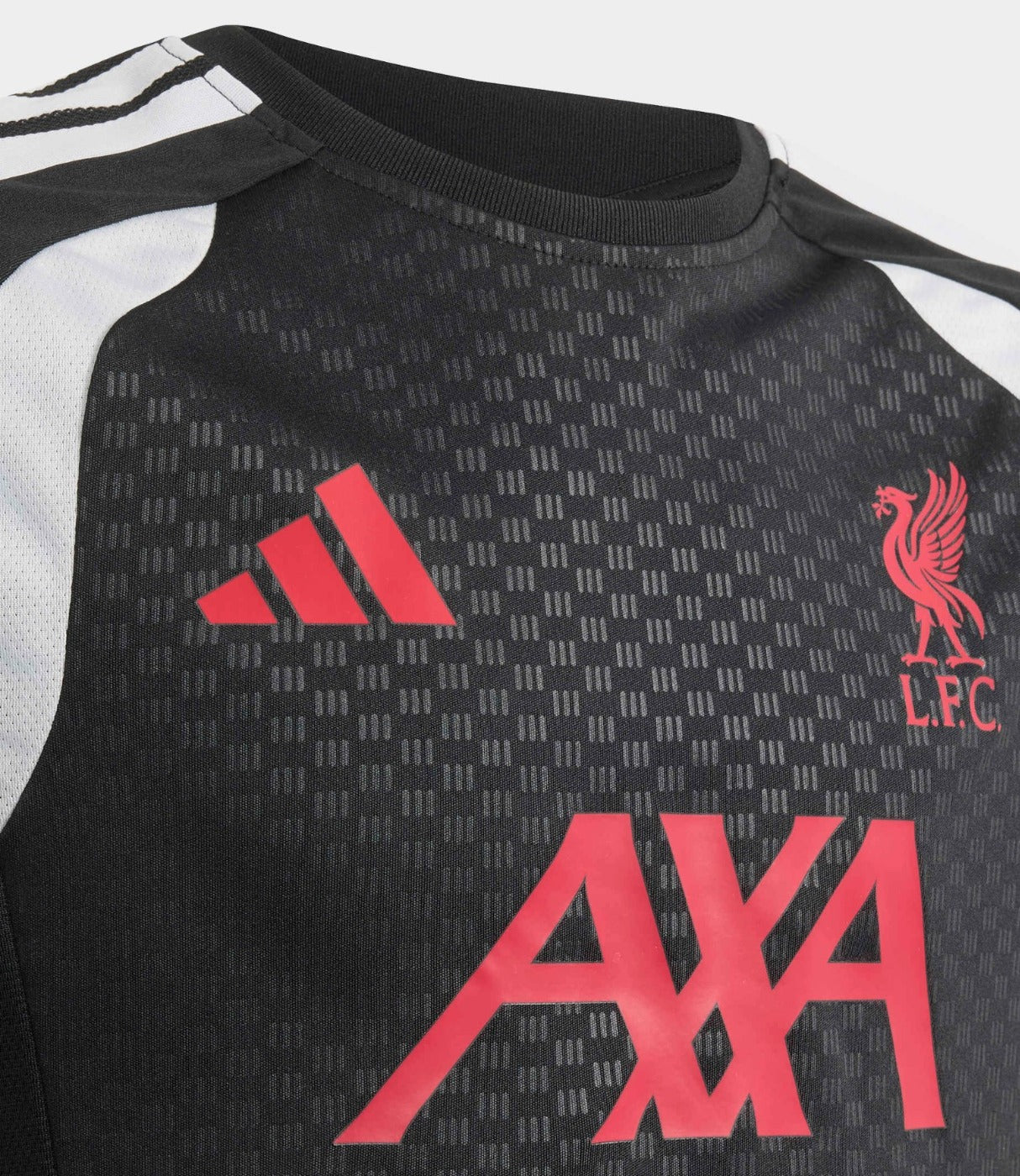אדידס חולצת כדורגל Liverpool FC 26/27 Tiro ג'וניור - שחור