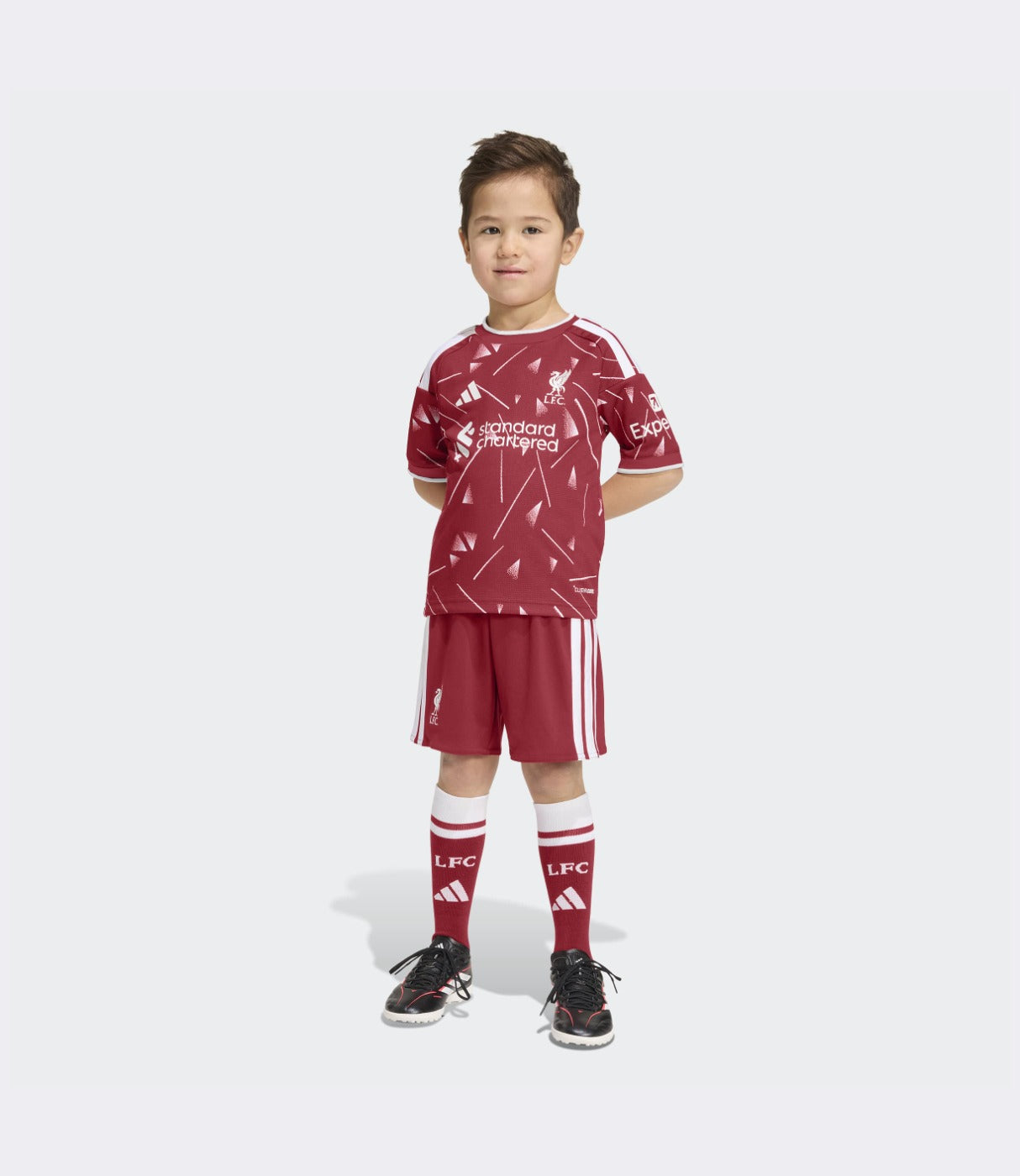 אדידס סט מדי כדורגל LIVERPOOL FC 26/27 HOME לילדים