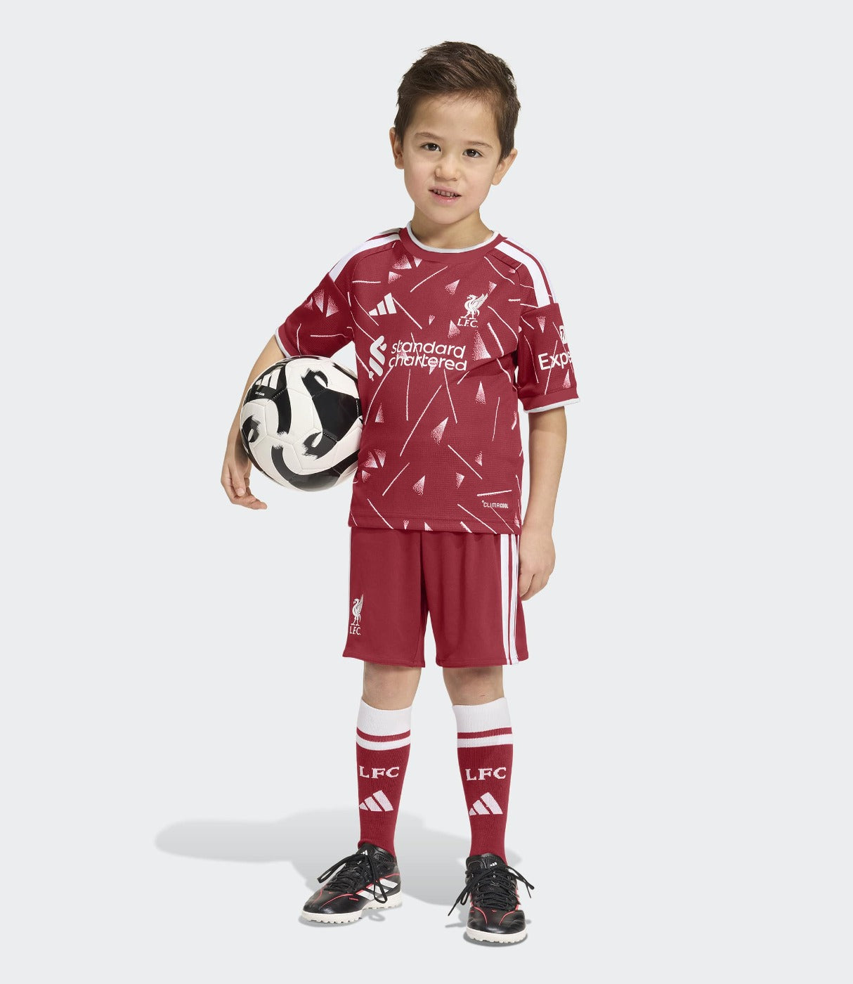 אדידס סט מדי כדורגל LIVERPOOL FC 26/27 HOME לילדים