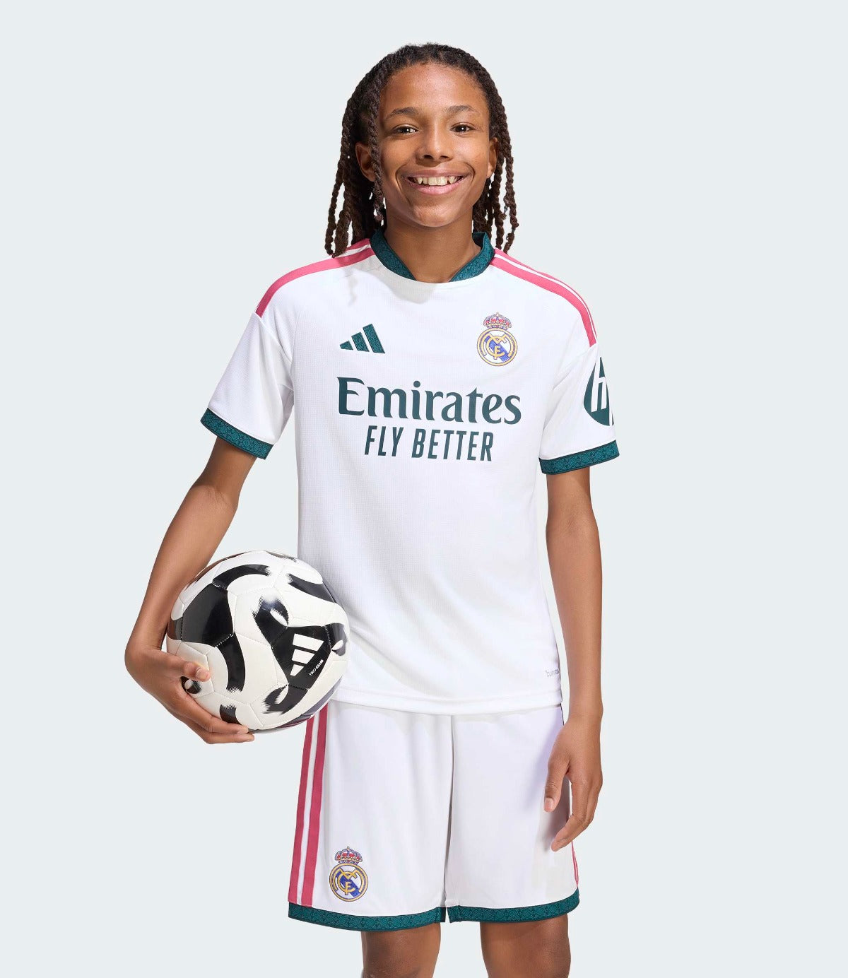אדידס חולצת כדורגל Real Madrid 26/27 Home ג'וניור