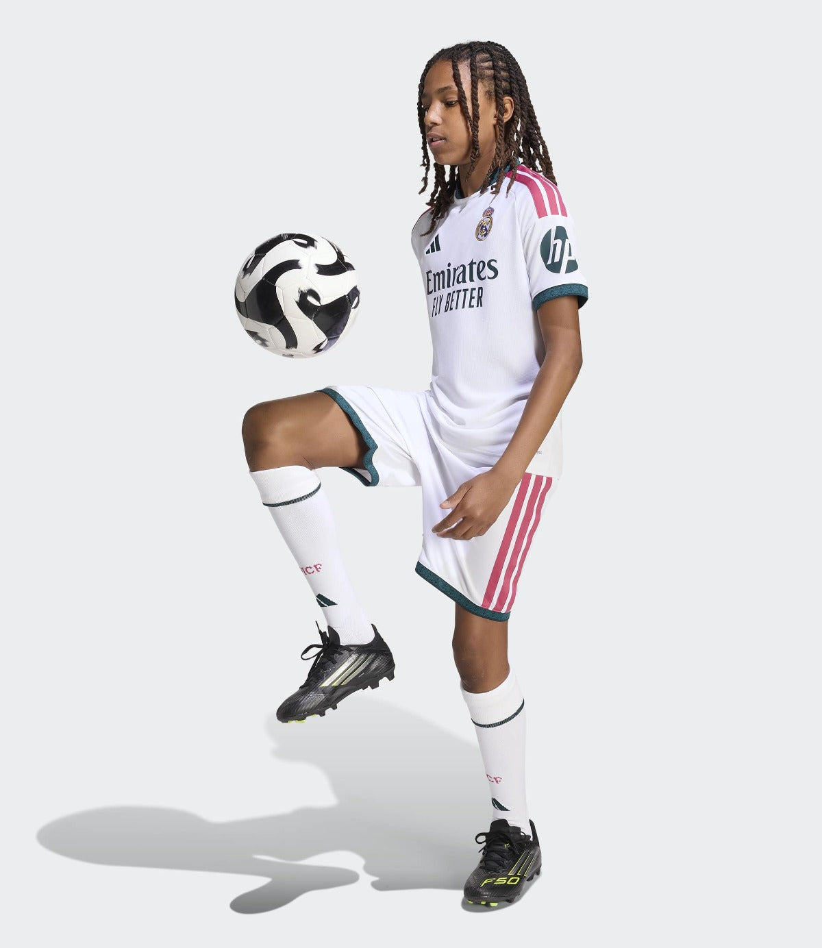 אדידס חולצת כדורגל Real Madrid 26/27 Home ג'וניור