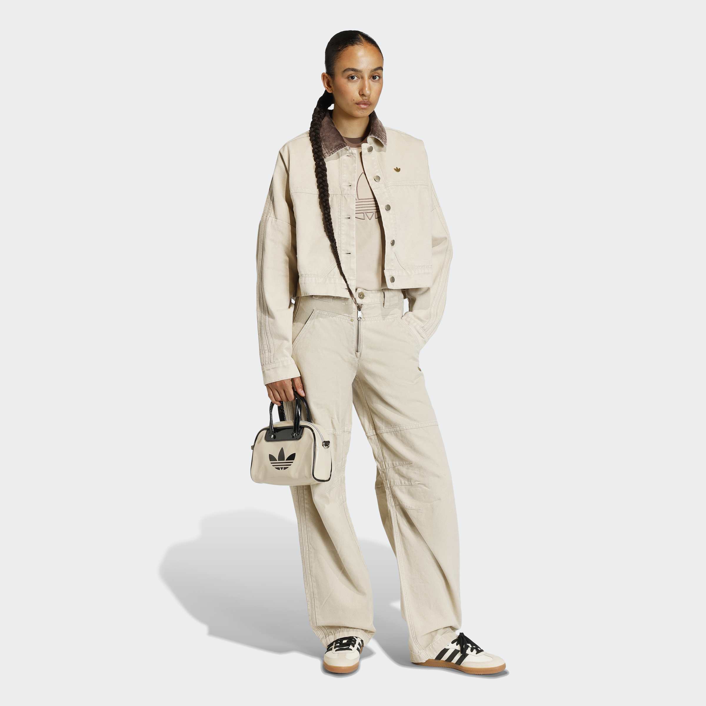 אדידס ג'קט CANVAS TRACKTOP לנשים