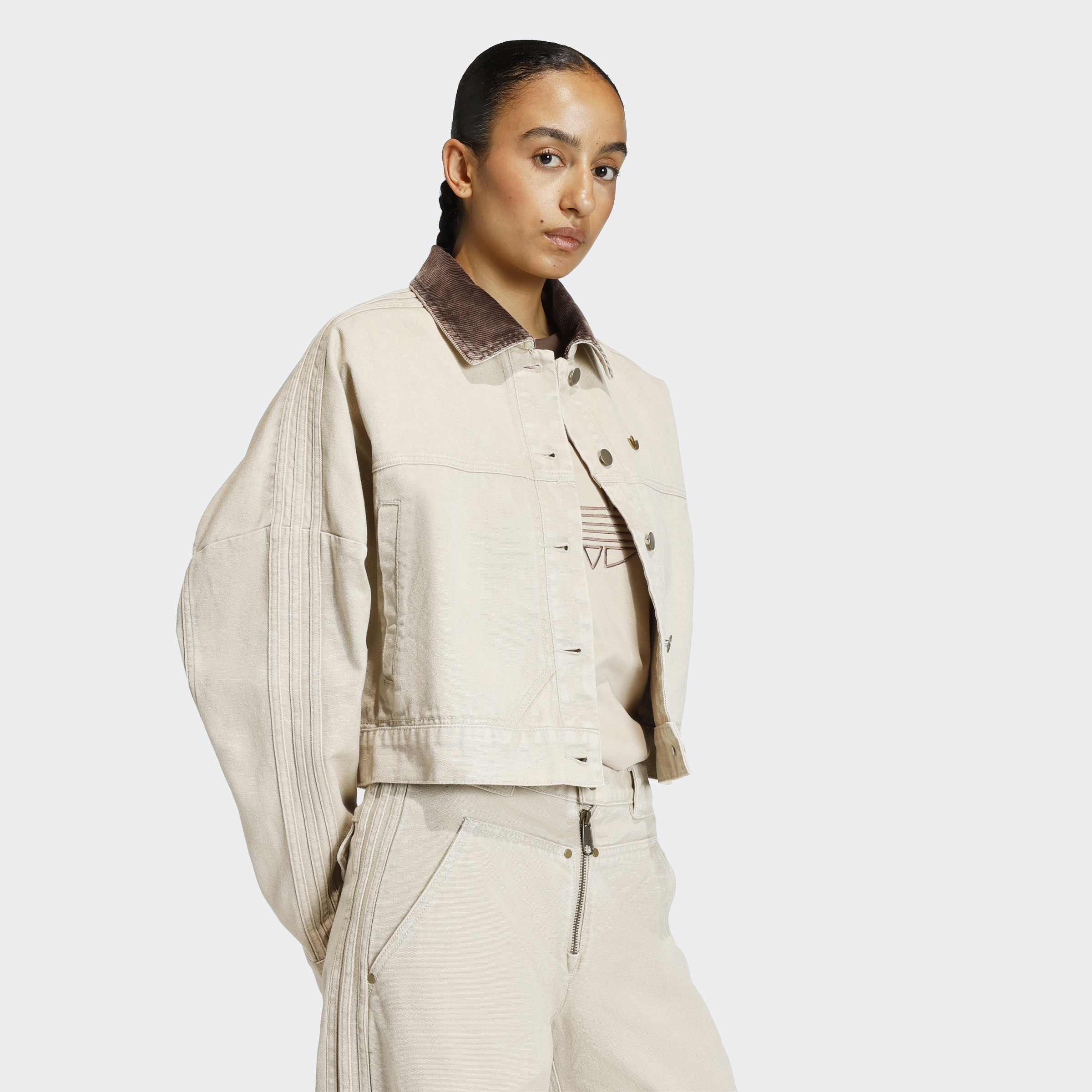 אדידס ג'קט CANVAS TRACKTOP לנשים