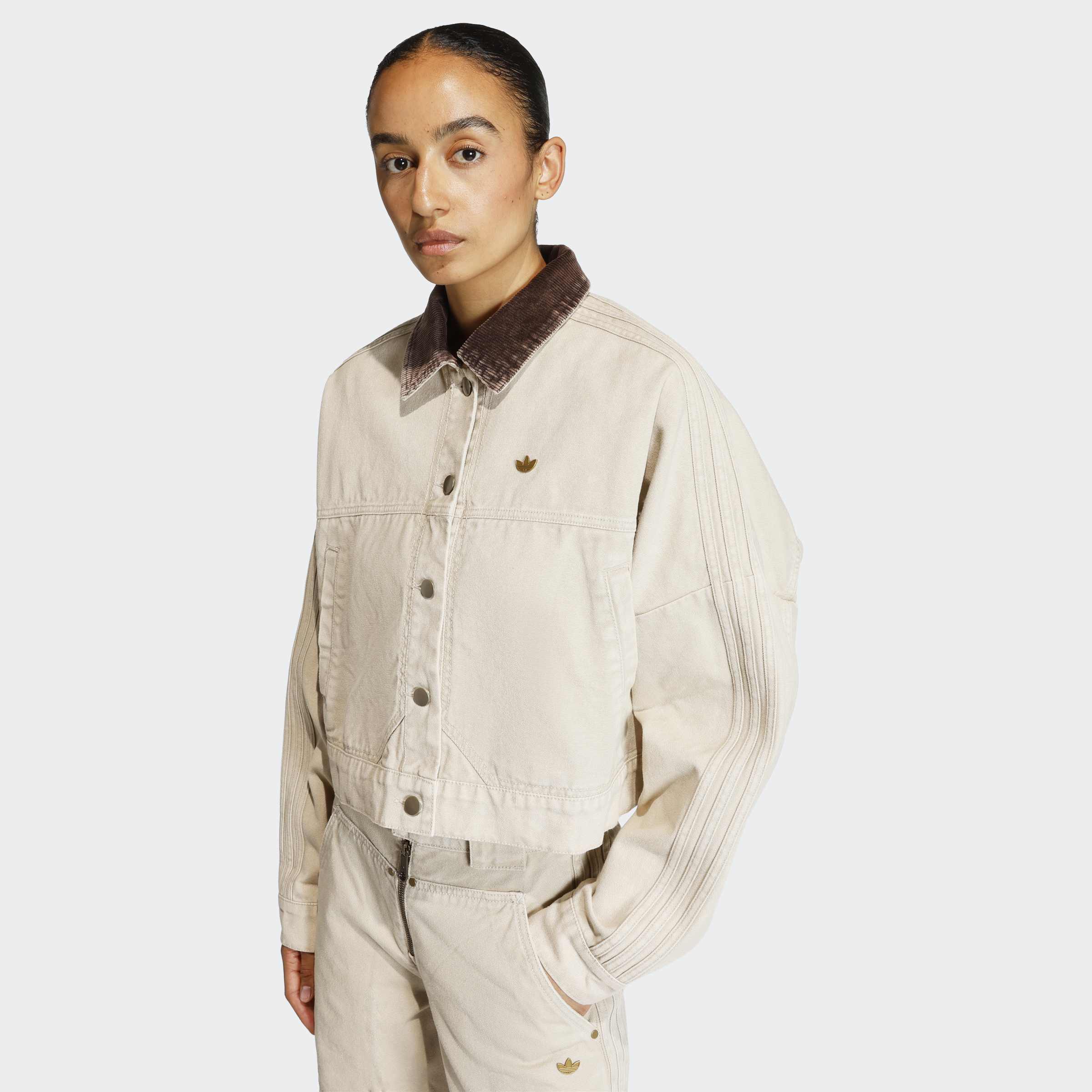 אדידס ג'קט CANVAS TRACKTOP לנשים