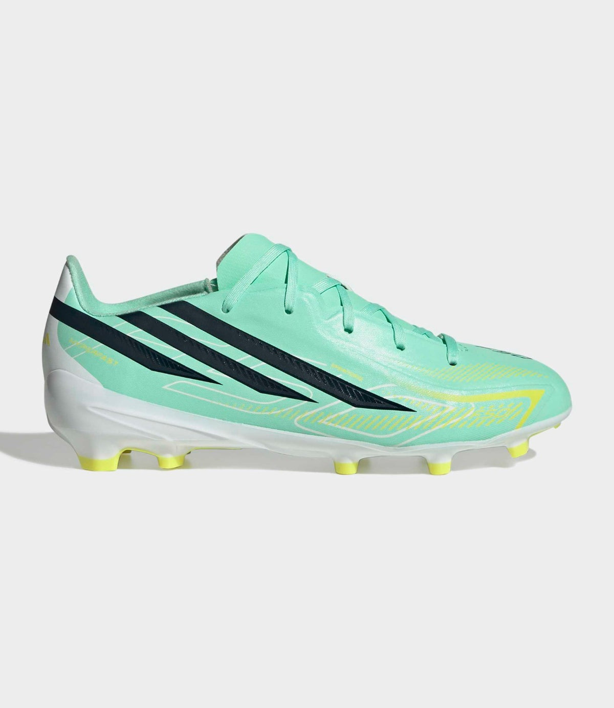 אדידס F50 HYPERFAST LEAGUE ירוק מנטה, מבט מהצד - CHOZEN