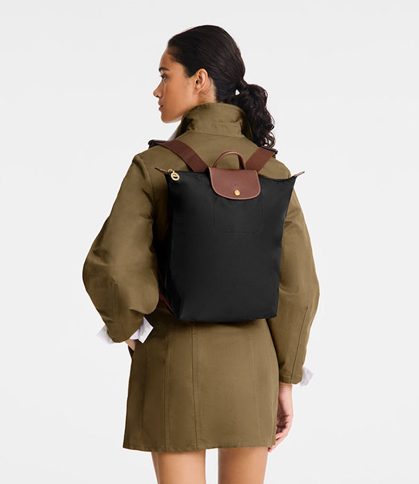 לונגשאמפ תיק גב בינוני Le Pliage Original שחור