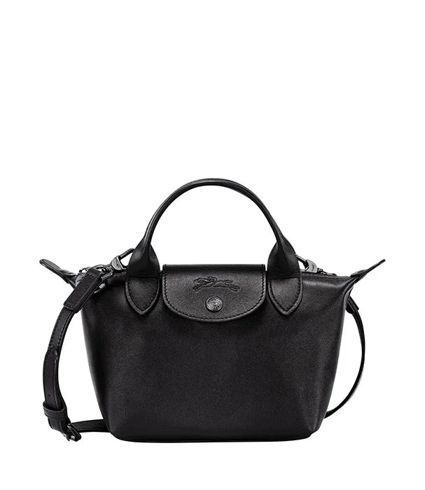 תיק יד קטן לנשים בצבע שחור עם רצועה מתכווננת, אופנתי, מותג בינלאומי ב-CHOZEN