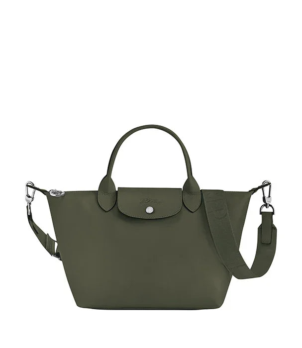 תיק יד ירוק כהה עם רצועה מתנתקת, מבית מותג מוביל, CHOZEN קבוצת אלפא