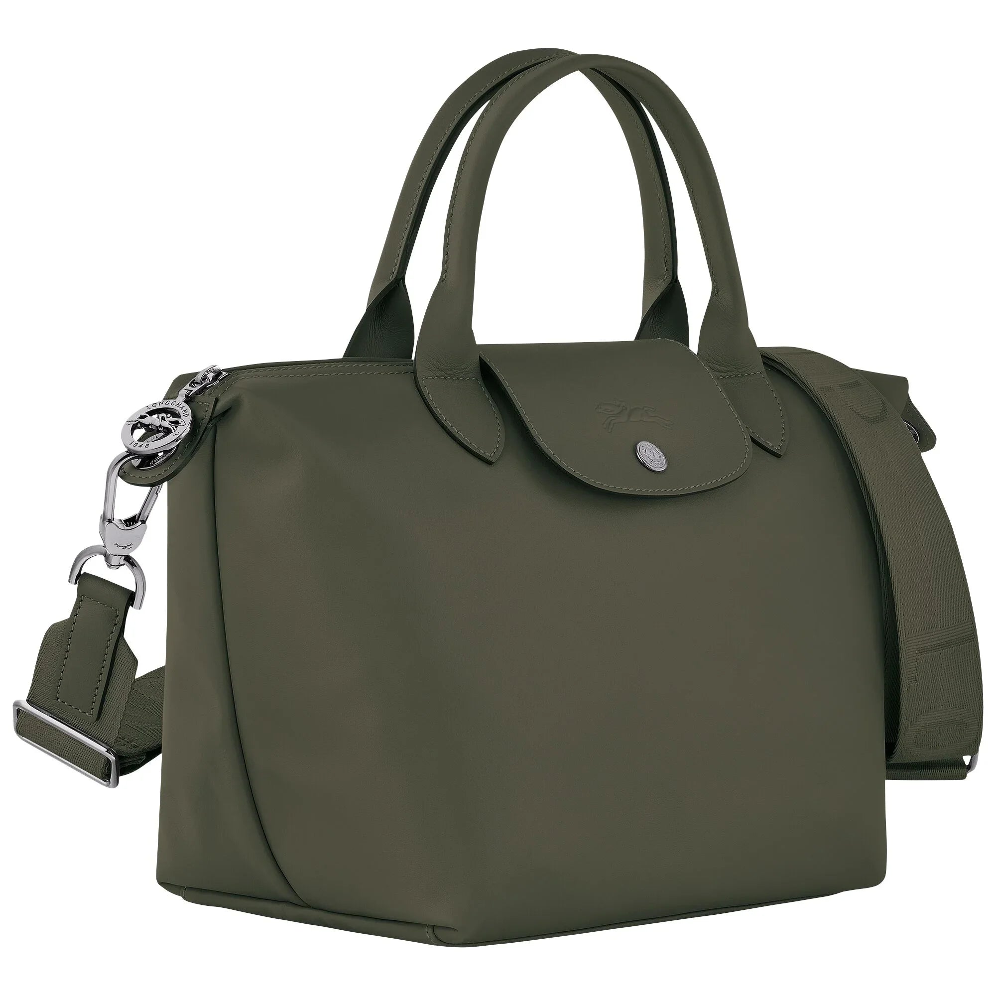 תיק יד ירוק אופנתי עם רצועה מתכווננת, מותג בינלאומי CHOZEN