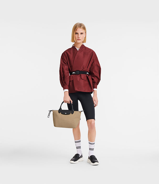 לונגשאמפ תיק יד קטן Le Pliage Energy בז'