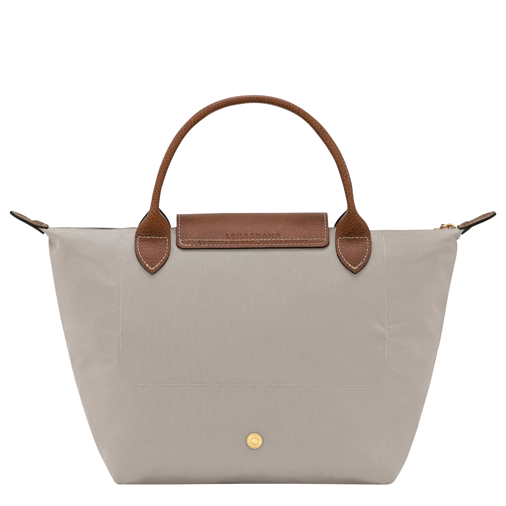 תיק יד בייז' עם ידיות עור חומות, מבית המותגים המובילים ב-CHOZEN, קבוצת אלפא